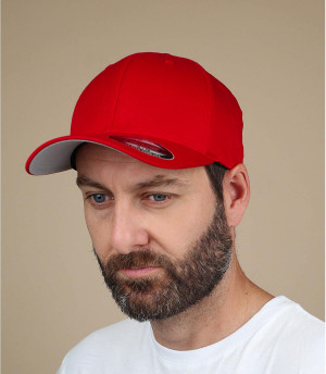  Casquette rouge flexfit